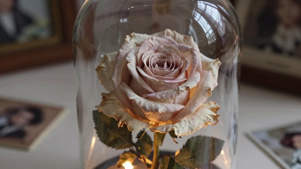 enduring elegant floral keepsake