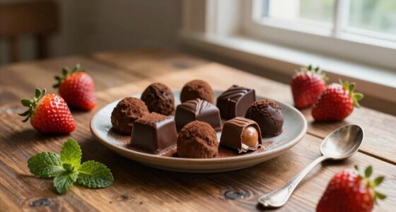 enjoying sweet mindful treats