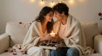 first married valentine s celebration