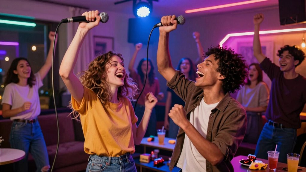 fun diverse karaoke night