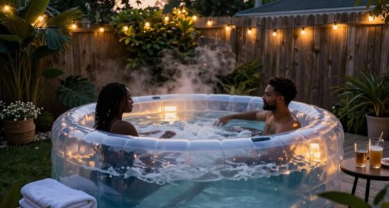 inflatable hot tubs upgrade