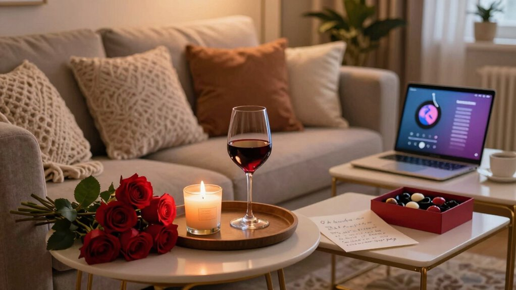 intimate personalized home celebration