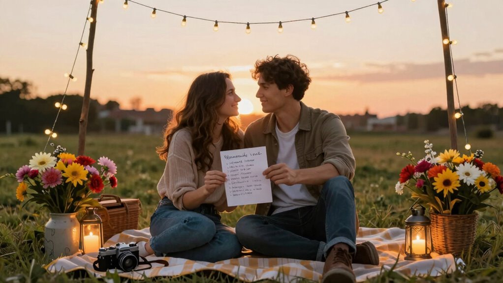 planning romantic couple activities