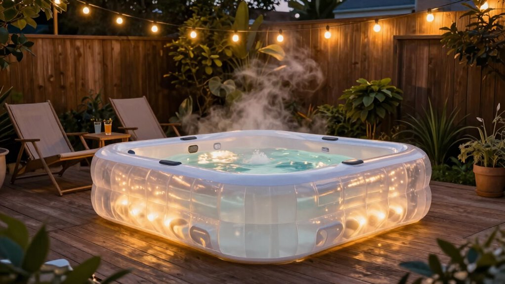 portable customizable outdoor spa