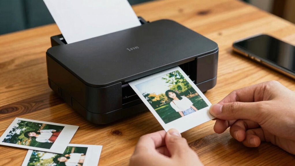 portable instant photo printing