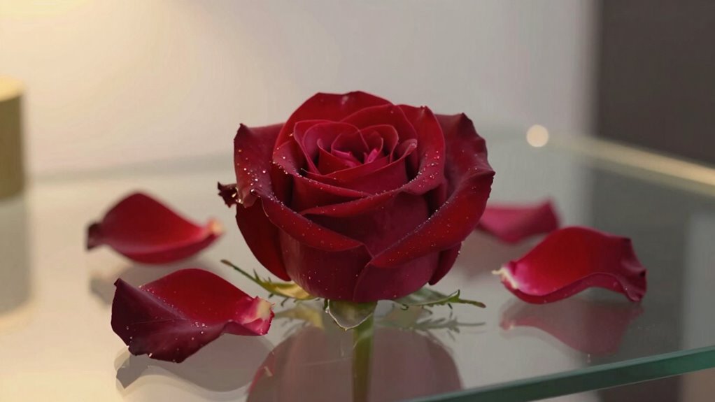 preserved roses symbolize enduring love