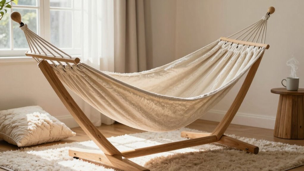 relaxing couple hammock spot
