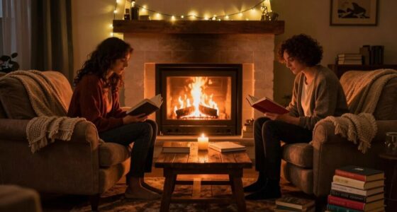 romantic book themed evening