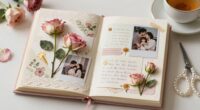romantic memory scrapbook ideas