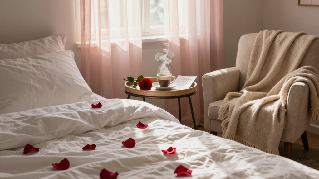 romantic morning thoughtful gestures