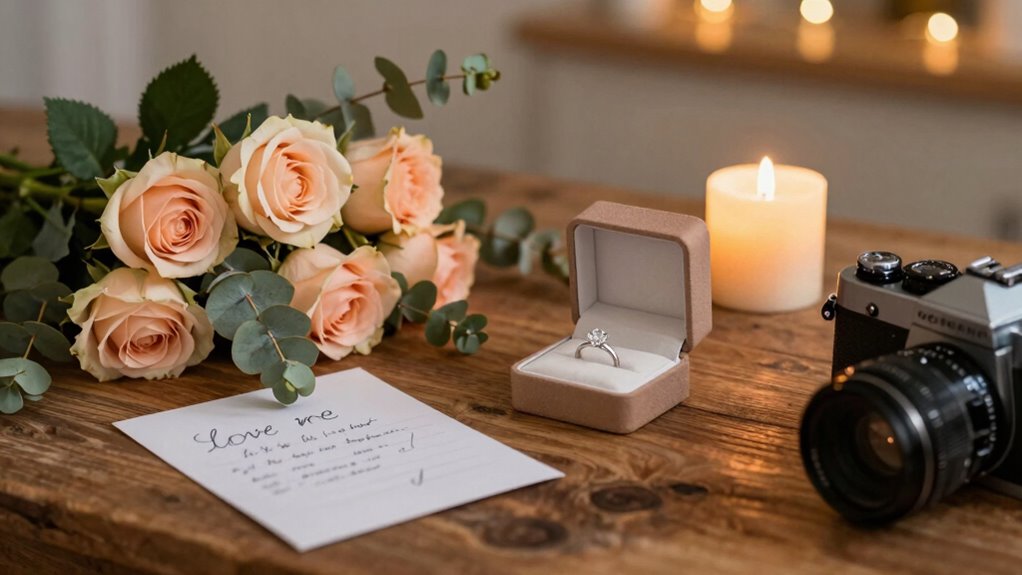 romantic personalized engagement moments