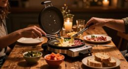 romantic raclette dinner