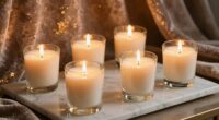 romantic scented candle sets