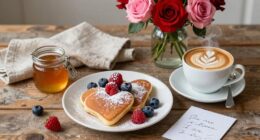 romantic valentine s morning breakfast