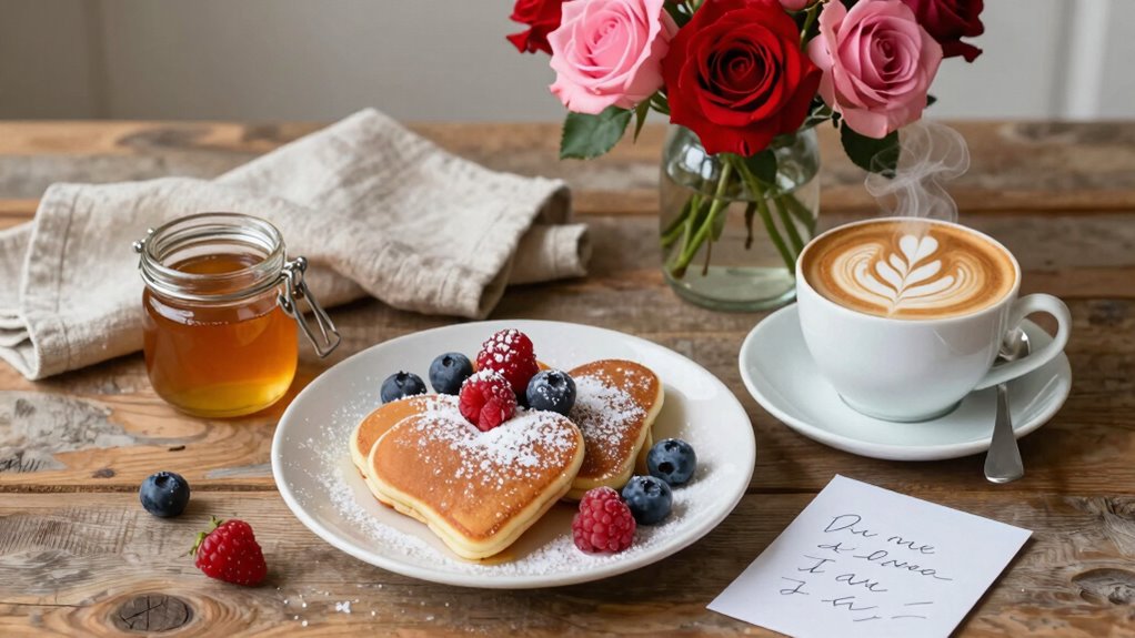 romantic valentine s morning breakfast