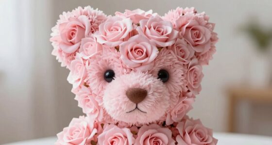 romantic viral rose bears
