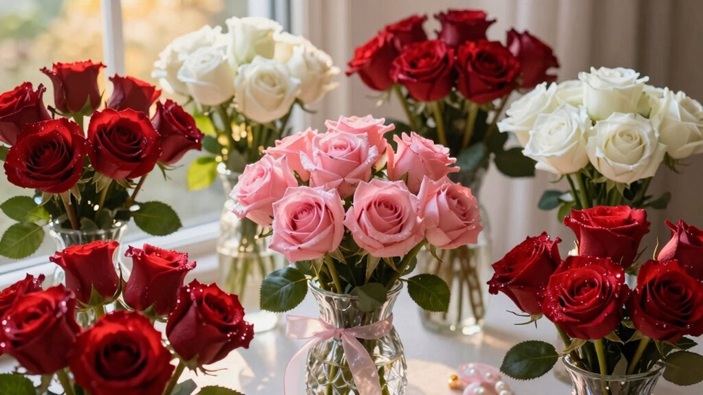 roses symbolize love history