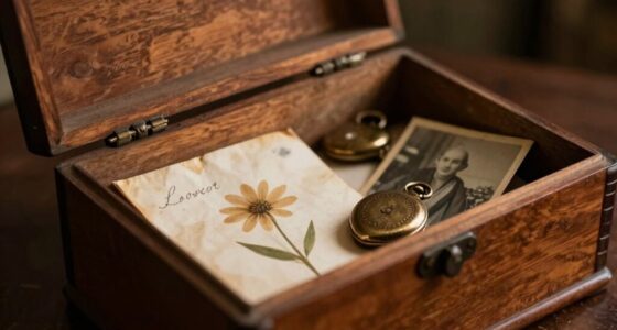 sentimental memories inside boxes