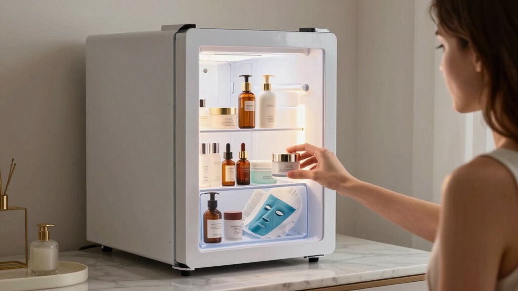 skincare preservation and organization