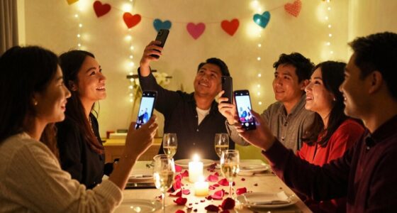 social media and valentine s celebrations