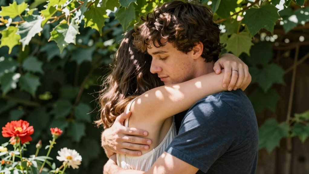 sweet and natural hugs