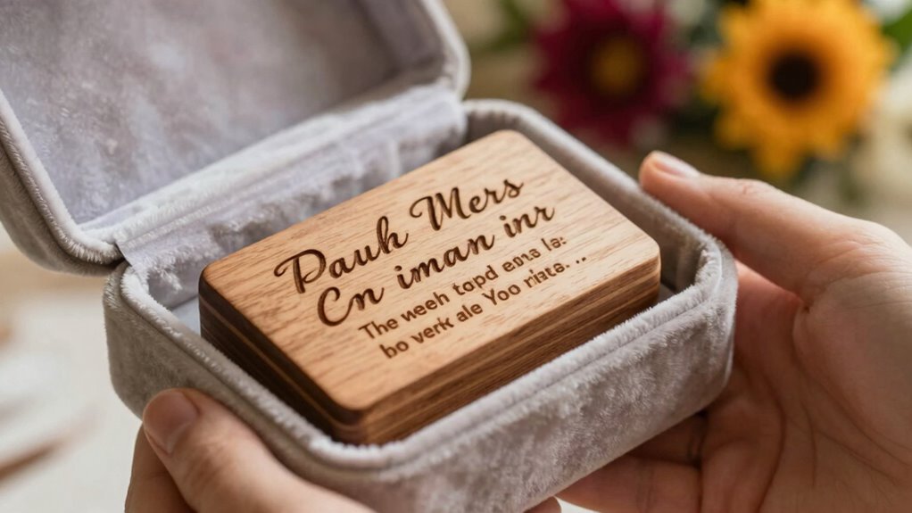 thoughtful creative gift presentation