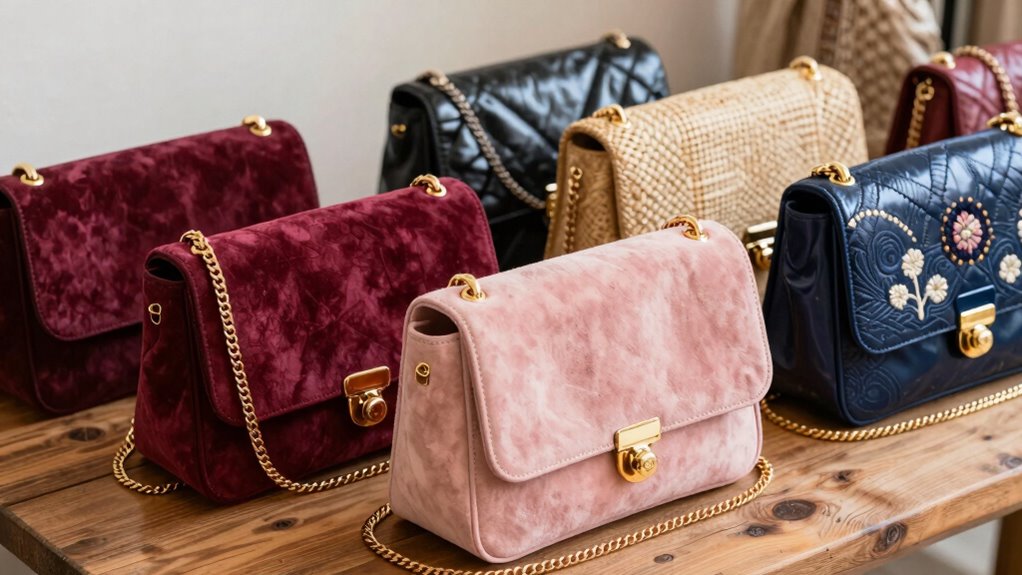vintage textured luxury accents