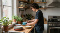 A Couple Gave Their Tiny Rental's Cold Kitchen a Major Makeover
