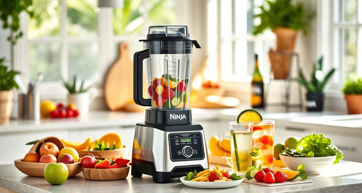 Cool Down with a Summer Berry Smoothie Using the Ninja BC151EM Blast Portable Blender