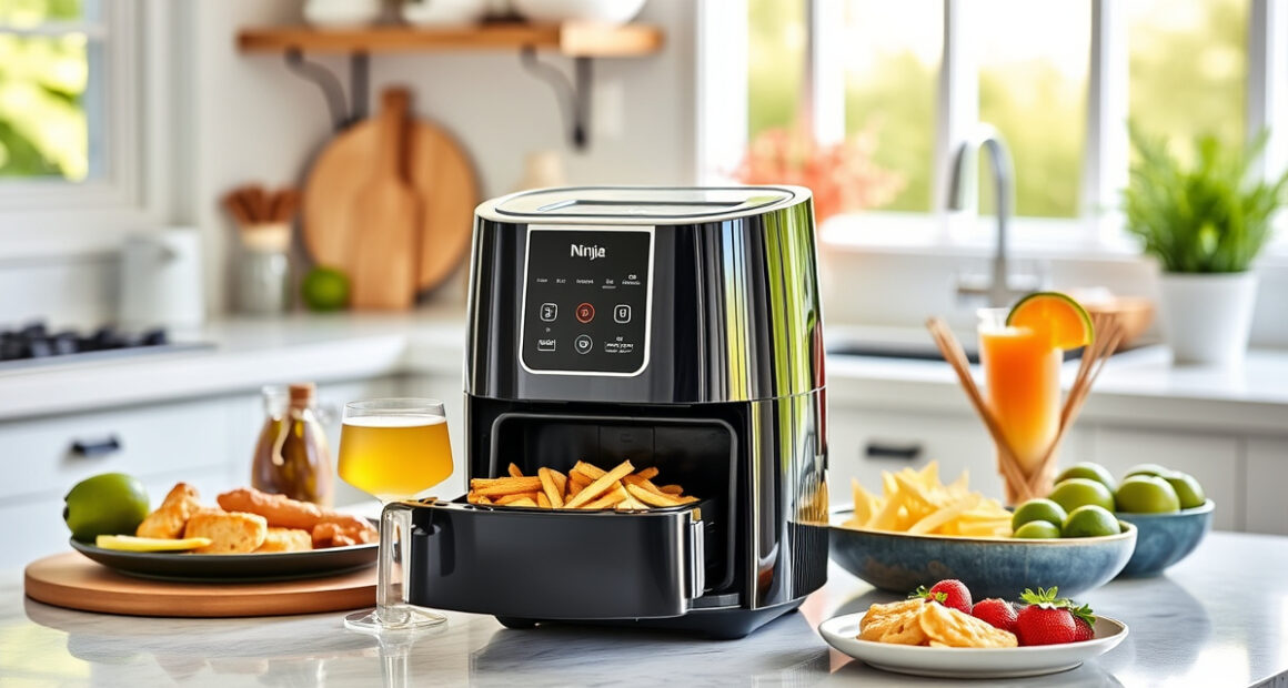 Summer Crispy Delights: How to Make Perfect Air-Fried Shrimp with the Ninja Crispi Pro