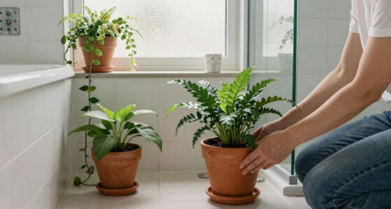 This DIYer Turned Their Ordinary Bathroom Into A Lush Secret Garden Paradise