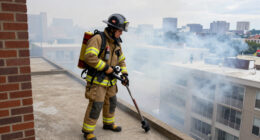 Crews Respond To Fire At High-rise Apartment Building On Rainey Street - KVUE