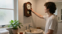 I Moved A Clock To My Bathroom, And It Changed My Morning Routine Forever