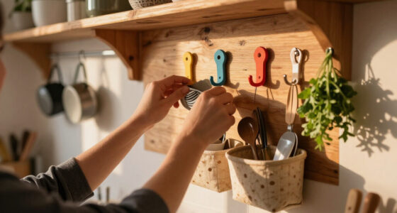 These Silly (And Smart!) Finds Created Instant Storage On My Kitchen Wall
