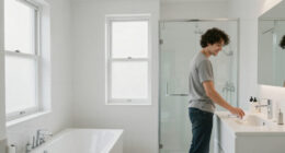 They Ditched A Tub In Their Cramped Bathroom — It Was The Best Decision