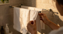 This Metal Rack Creates Instant Towel Storage And Includes Extra Uses I Never Expected!
