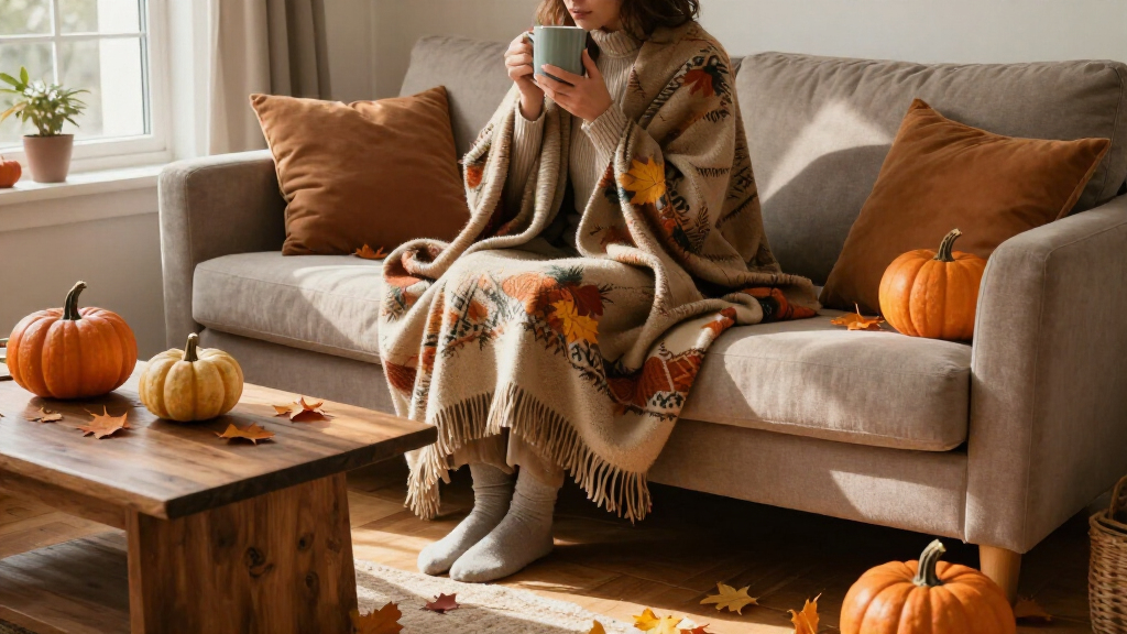 14 Best Fall-Themed Cozy Throw Blankets in 2026