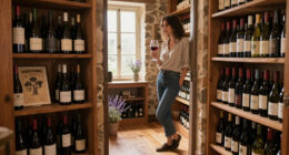 A Closet Lacked Purpose — Until It Became A French-Inspired Wine Room