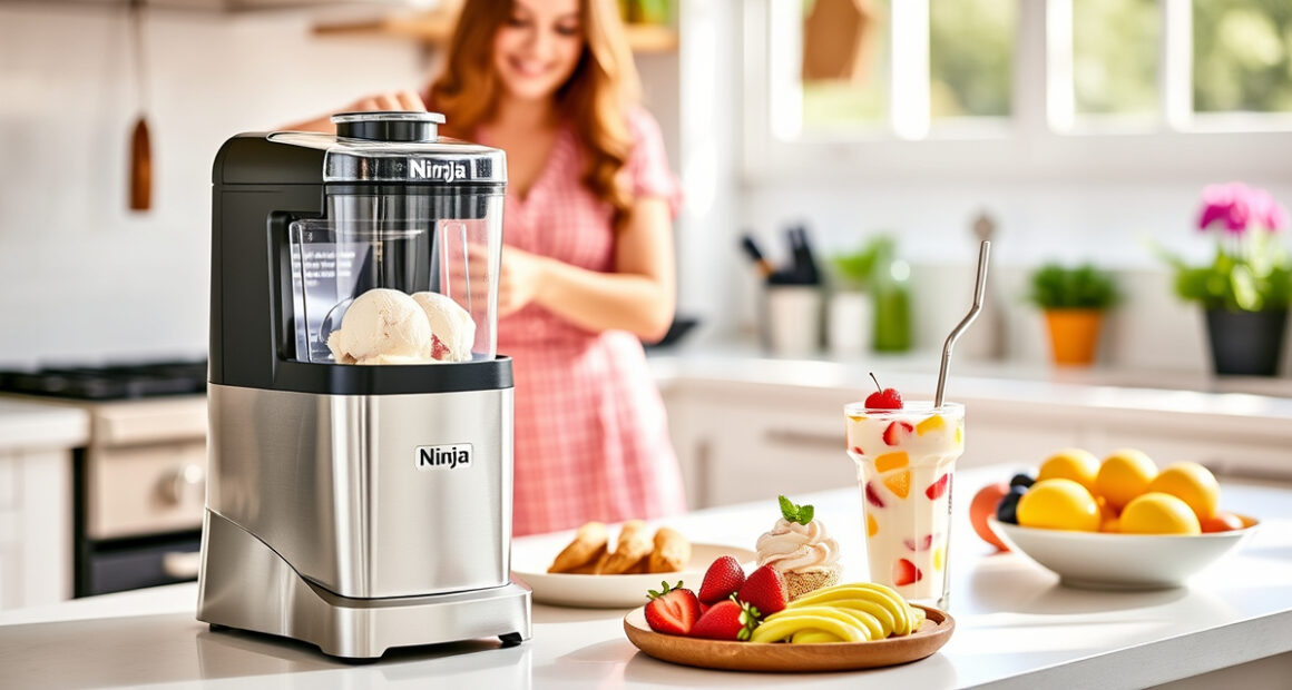 Cool Off with the Ninja CREAMi Deluxe Ice Cream Maker This Summer