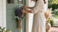 Forget Wreaths — This Vintage-Inspired Trend Is Perfect For Front Doors