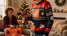 Home Depot Ugly Sweater + Tools + $50 Gift Card For $29.99!