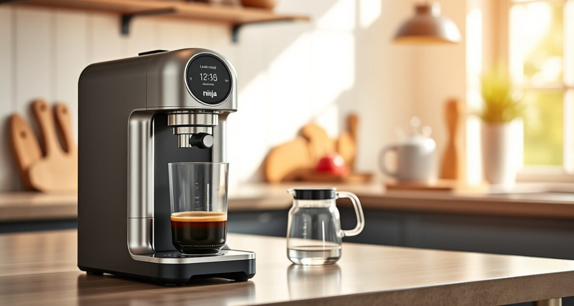 Keep Your Ninja Luxe Café Mini Coffee Machine Sunny & Smooth All Summer
