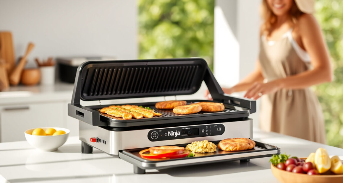 Ninja Foodi Pro 5-in-1 Indoor Grill: Your Summer Kitchen Companion