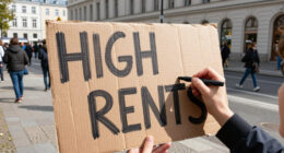 Protest Against High Rents Before Berlin Election