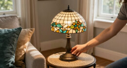 T.J. Maxx Is Selling Out Of This Tiffany-Inspired Accent Lamp