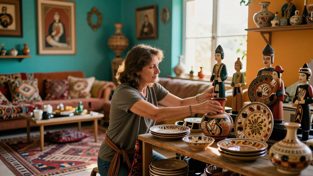 This Home Is A Modern-Folklore Mash-Up Of Paint And 30 Years Of Collecting