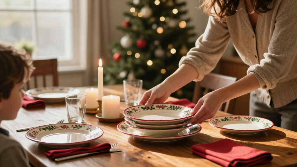 Not Pottery Barn: Dollar Tree's Holiday Dinnerware Has Nostalgic Vibes