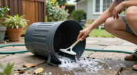 Smelling Your Garbage Cans? The Underrated Trick To Give Them A Deep Clean