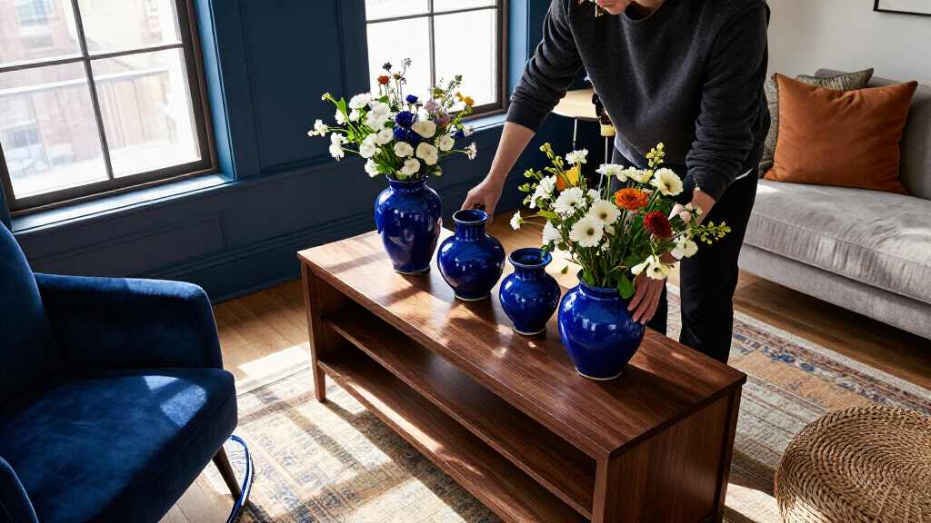 Step Inside Marshall Watson’s Elegant New York Apartment Wrapped In Soulful Blues