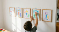 There's A Cuter Way To Display Kids' Artwork Than The Fridge
